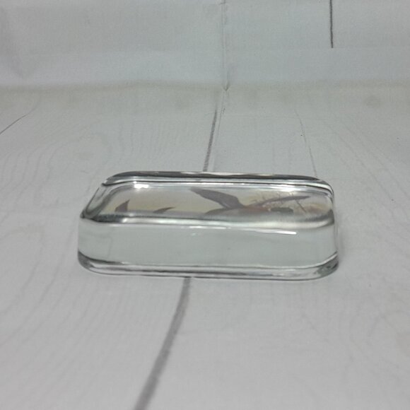 Mallard Duck Paperweight Via Vermont English Glass 4" - Picture 3 of 6